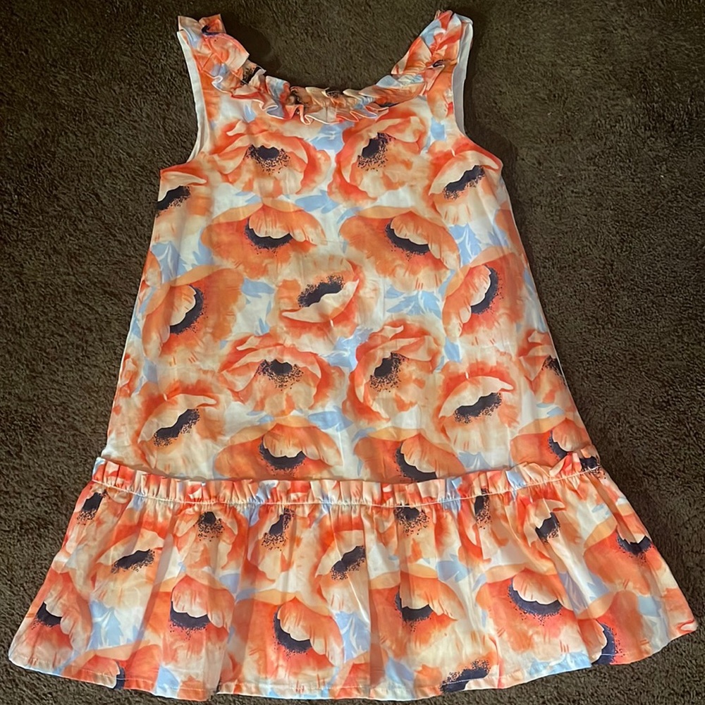 Janie and Jack size 5 floral dress worn 2 times